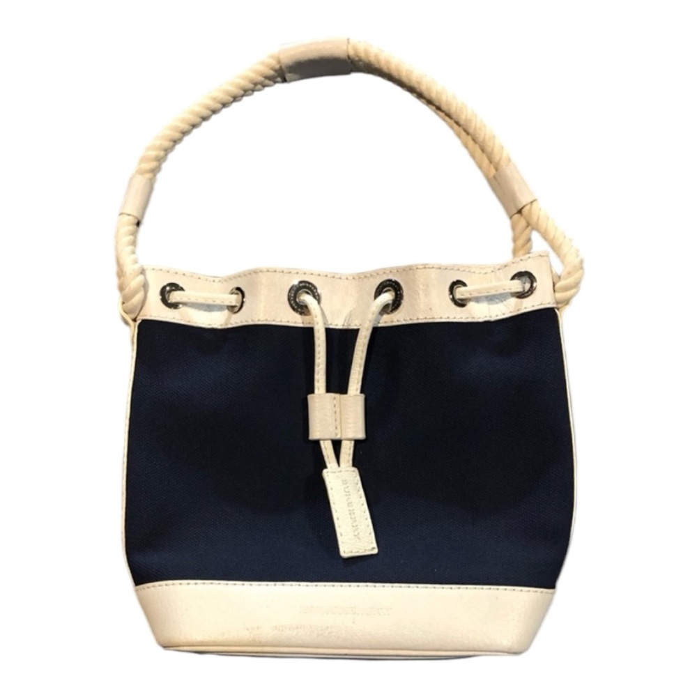 Burberry Blue Small Denim Bucket Bag Nautical Vibes